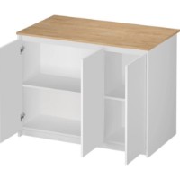 Обеденный стол Bofigo 34-18-41 Sapphire Oak/White фото №3 — интернет-магазин Desire.md