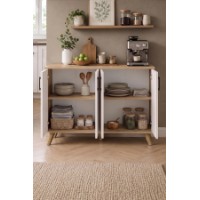 Буфет Bofigo 12-78-41 Sapphire Oak/White фото №5 — интернет-магазин Desire.md