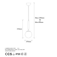 Lustră Opviq King 11450 imaginea #6 — magazin online Desire.md