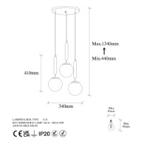 Lustră Opviq King 11465 imaginea #6 — magazin online Desire.md