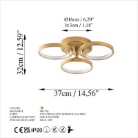 Люстра Opviq Halka-13311 фото №8 — интернет-магазин Desire.md