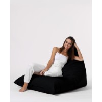 Fotoliu puf Atelier Del Sofa Pyramid Big Bed Pouf Black imaginea #4 — magazin online Desire.md