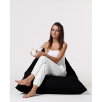 Fotoliu puf Atelier Del Sofa Pyramid Big Bed Pouf Black imaginea #6 — magazin online Desire.md