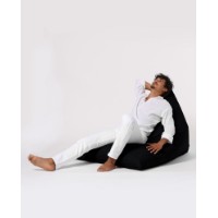 Fotoliu puf Atelier Del Sofa Pyramid Big Bed Pouf Black imaginea #11 — magazin online Desire.md