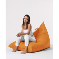 Fotoliu fără carcasă Atelier Del Sofa Pyramid Big Bed Pouf Orange imaginea #5 — magazin online Desire.md
