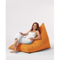 Fotoliu fără carcasă Atelier Del Sofa Pyramid Big Bed Pouf Orange imaginea #7 — magazin online Desire.md