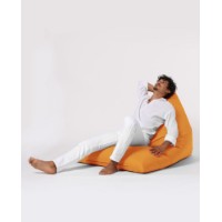 Fotoliu fără carcasă Atelier Del Sofa Pyramid Big Bed Pouf Orange imaginea #12 — magazin online Desire.md