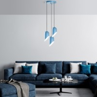 Lustră Opviq Kesik 6176 3 Light Blue imaginea #3 — magazin online Desire.md