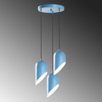 Lustră Opviq Kesik 6176 3 Light Blue imaginea #6 — magazin online Desire.md