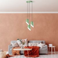 Люстра Opviq Kesik 6176 3 Mint фото №3 — интернет-магазин Desire.md