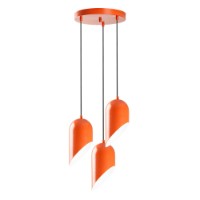 Люстра Opviq Kesik 6176 3 Orange фото №4 — интернет-магазин Desire.md