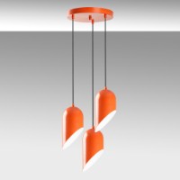 Люстра Opviq Kesik 6176 3 Orange фото №5 — интернет-магазин Desire.md