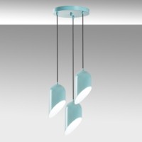 Lustră Opviq Kesik 6176 3 Turquoise imaginea #5 — magazin online Desire.md