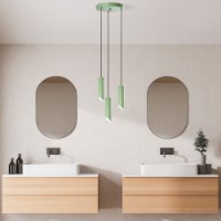 Lustră Opviq Kesik 6916 Mint imaginea #2 — magazin online Desire.md