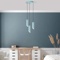 Lustră Opviq Kesik 6916 Turquoise imaginea #2 — magazin online Desire.md