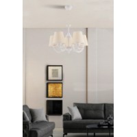 Lustră Opviq Fiona Cream White