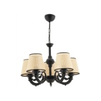 Lustră Opviq Fiona Coral Black Cream imaginea #2 — magazin online Desire.md