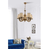 Lustră Opviq Fiona Coral Black Gold Cream