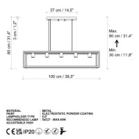 Lustră Opviq Kafes 13749 imaginea #8 — magazin online Desire.md