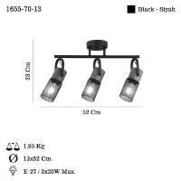 Люстра Opviq Lema 70-13 фото №3 — интернет-магазин Desire.md