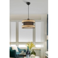 Lustră Opviq Halo Beige Black
