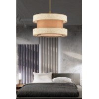 Lustră Opviq Halo Cream Brown