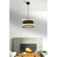 Люстра Opviq Halo Cream Black