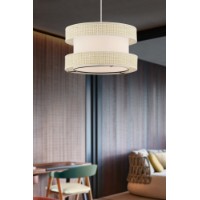 Lustră Opviq Halo Cream White