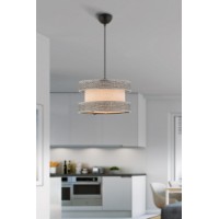Lustră Opviq Halo Grey Beige