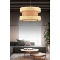 Люстра Opviq Halo Hazeran Camel Brown