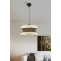 Lustră Opviq Halo White Anthracite