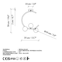 Lustră Opviq Luminar 14136 imaginea #7 — magazin online Desire.md