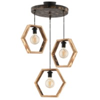 Люстра Opviq Hexagon Triple G фото №2 — интернет-магазин Desire.md
