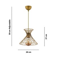Lustră Opviq Korzet Gold imaginea #3 — magazin online Desire.md