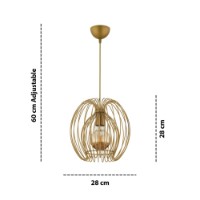 Люстра Opviq Mic Gold фото №3 — интернет-магазин Desire.md