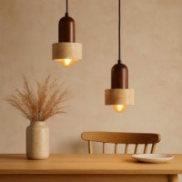 Люстра Opviq Loer B Walnut фото №3 — интернет-магазин Desire.md