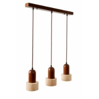 Люстра Opviq Loer R Walnut фото №4 — интернет-магазин Desire.md