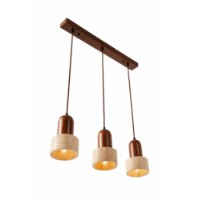 Люстра Opviq Loer R Walnut фото №5 — интернет-магазин Desire.md