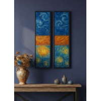 Set de 2 tablouri Wallity Huhu747