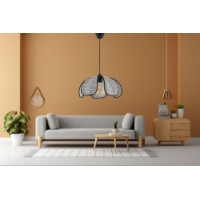 Люстра Opviq Hibiscus Hazeran Grey
