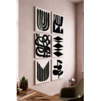 Set de 6 tablouri Wallity Art6Cnvset10-20x30cm imaginea #2 — magazin online Desire.md
