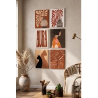Set de 6 tablouri Wallity Art6Cnvset4-20x30cm imaginea #2 — magazin online Desire.md