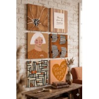 Set de 6 tablouri Wallity Art6Cnvset7-20x30cm imaginea #2 — magazin online Desire.md