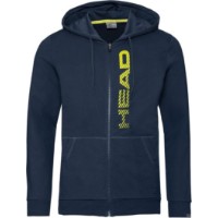 Hanorac pentru bărbați Head Club Fynn Hoodie XL Dark Blue/Yellow 