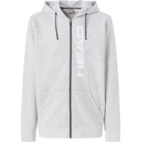 Мужская толстовка Head Club Original Hoodie FZ Men XL Grey