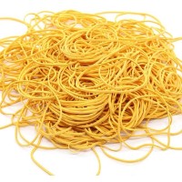 Benzi elastice de papetărie OfficeLine 500g Yellow (OL.6521)