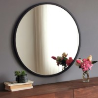 Зеркало Hanah Home Siyah Metal Cerceve Yuvarlak Ayna A709 фото №5 — интернет-магазин Desire.md