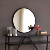 Зеркало Hanah Home Siyah Metal Cerceve Yuvarlak Ayna A709 фото №7 — интернет-магазин Desire.md