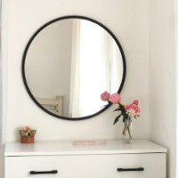 Oglindă Hanah Home Siyah Metal Cerceve Yuvarlak Ayna A710 imaginea #2 — magazin online Desire.md