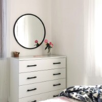 Oglindă Hanah Home Siyah Metal Cerceve Yuvarlak Ayna A710 imaginea #3 — magazin online Desire.md